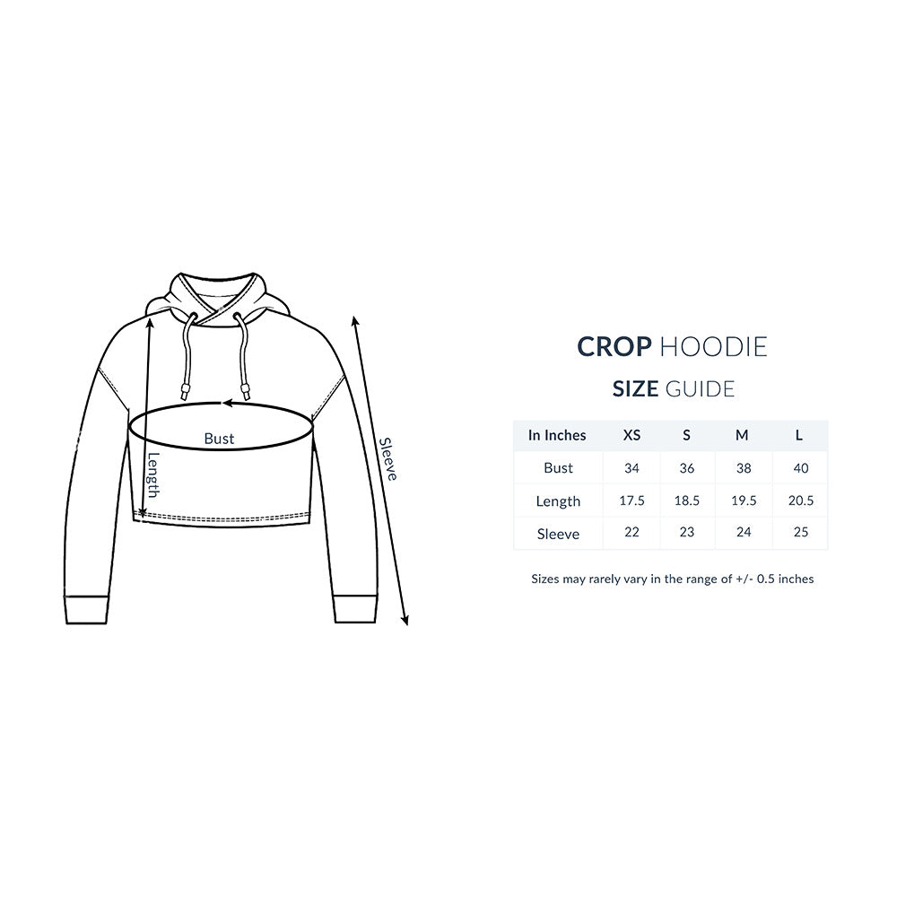 What Part Of Math Crop Hoodie