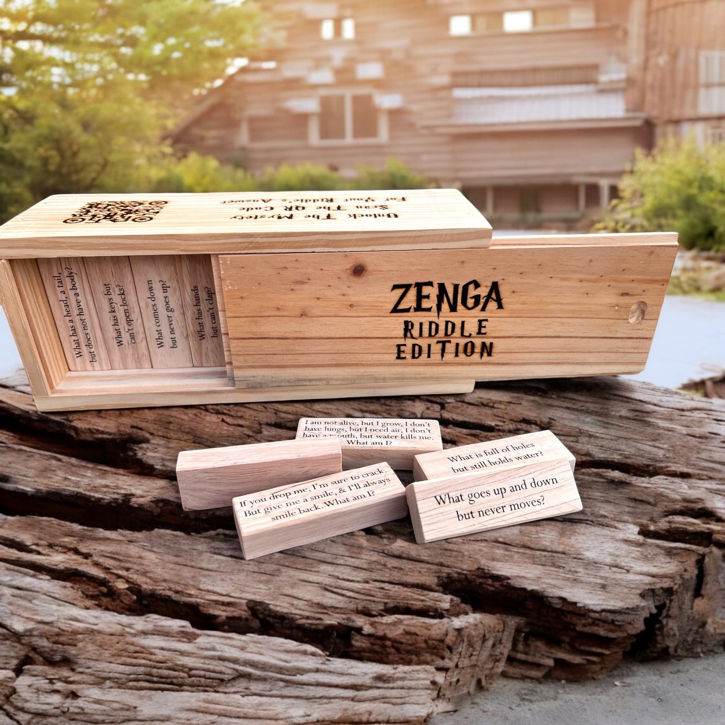 Zenga Riddle Edition Challenge Game For All Ages