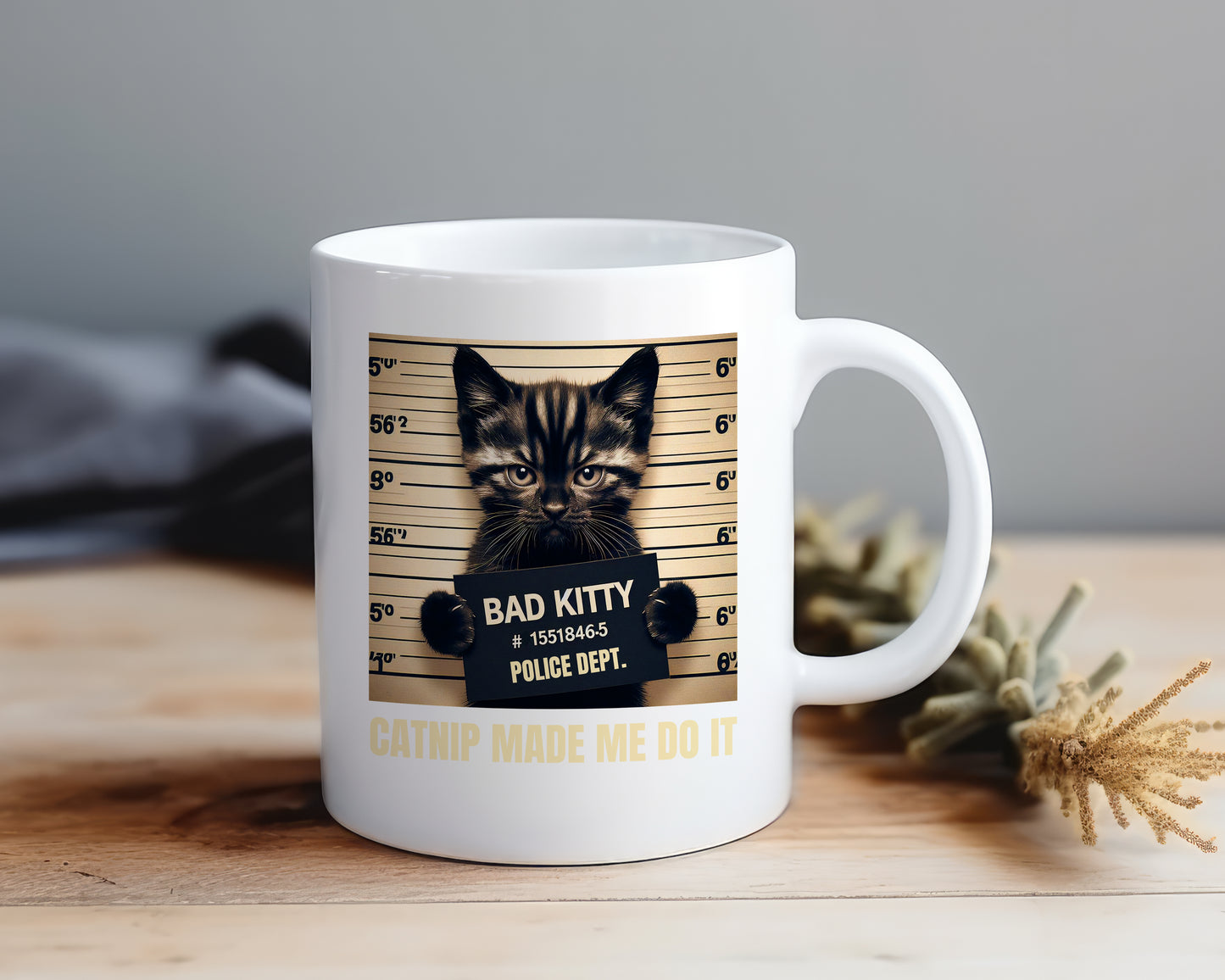 Bad Kitty Catnip - Mug