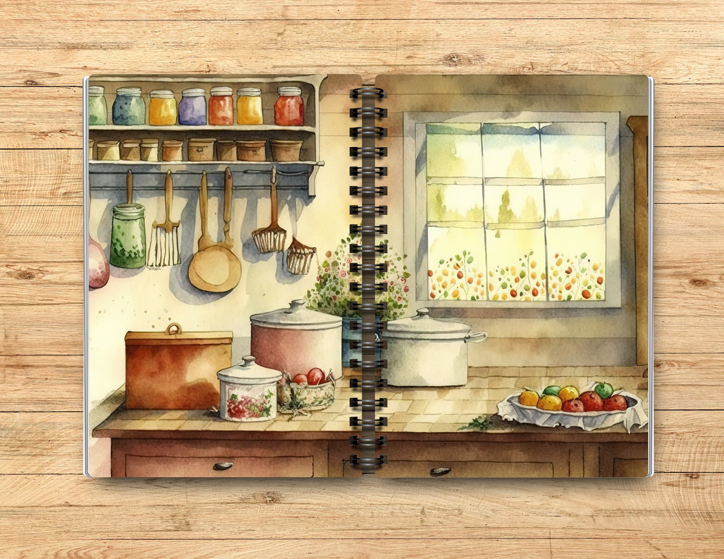 Kitchen Theme Notebook