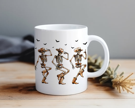 Cowboy Skeletons Dance - Mug