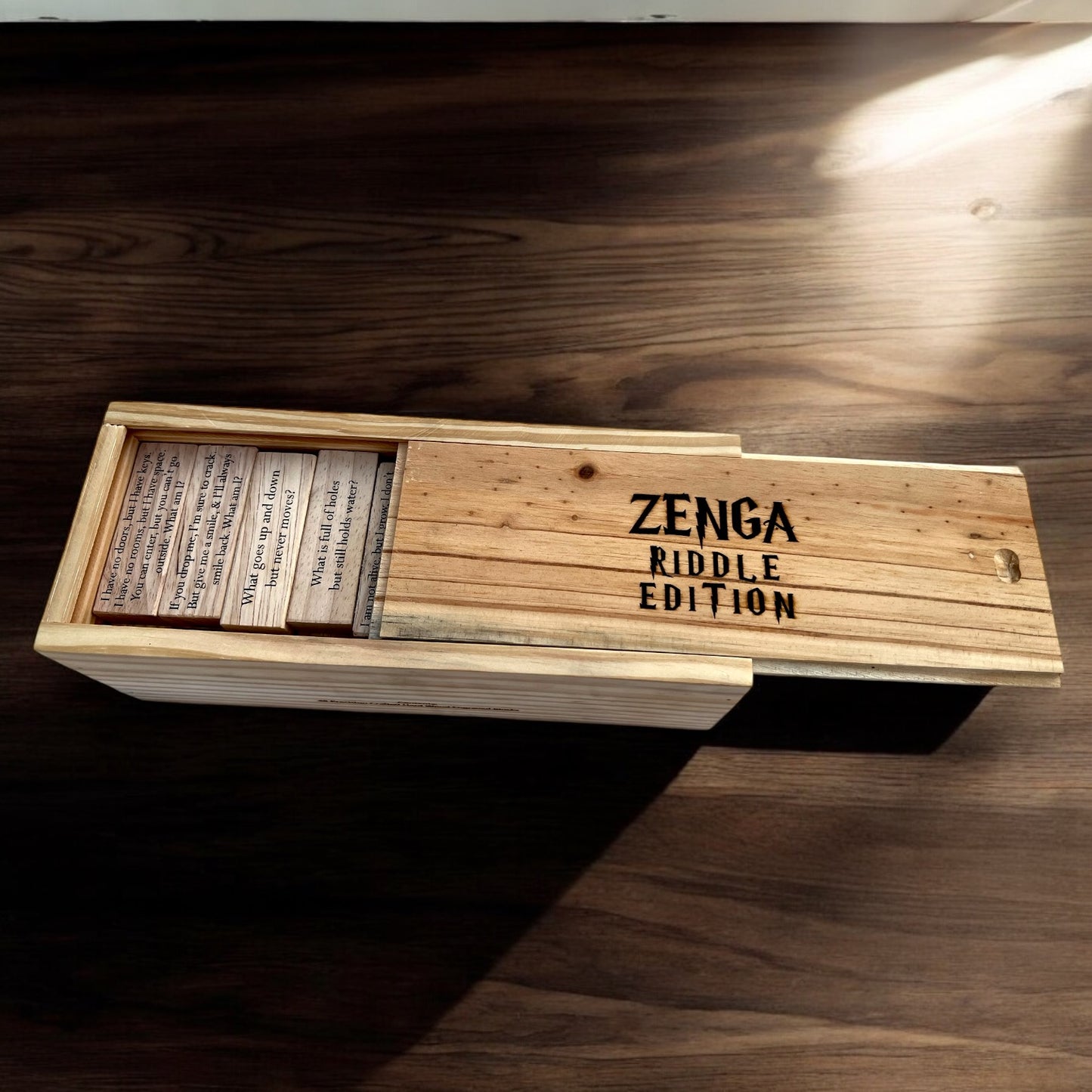 Zenga Riddle Edition Challenge Game For All Ages