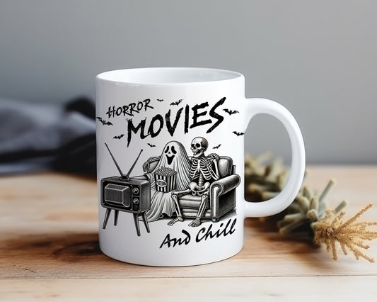 Horror Movies & Chill - Mug