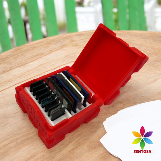 MicroSD + SD Cards Memory Storage Compact Box