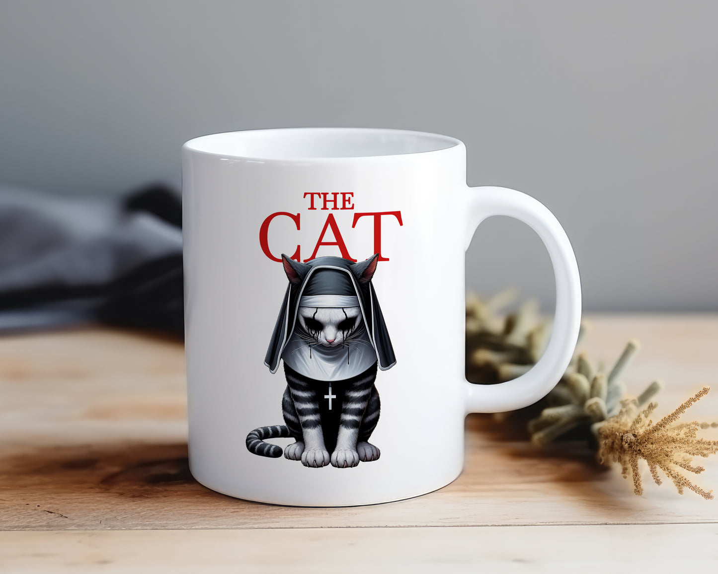 The Nun Cat - Mug