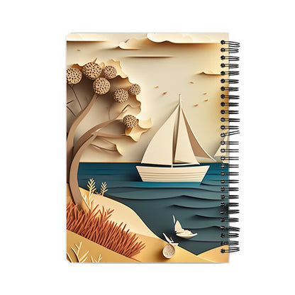 Summer Beach Theme Notebook