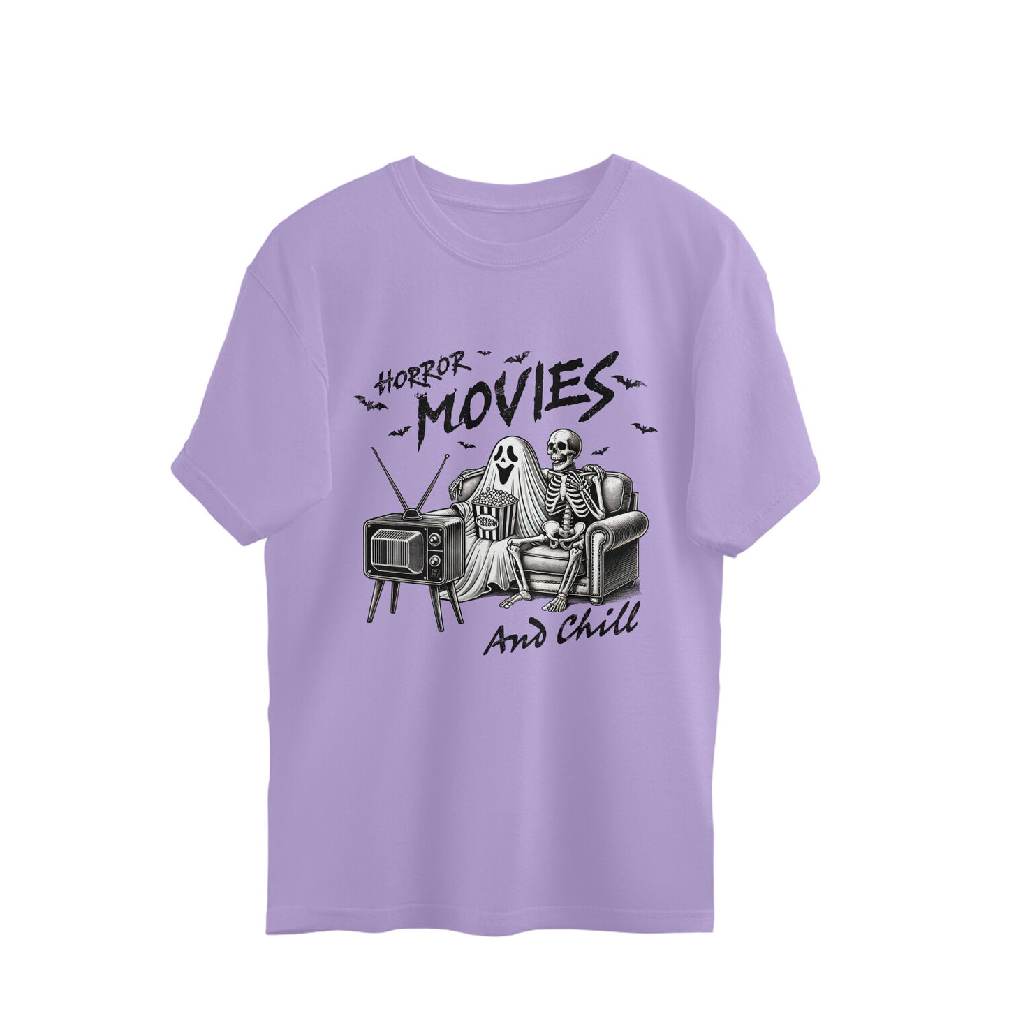 Horror Movies & Chill Oversized T-Shirt