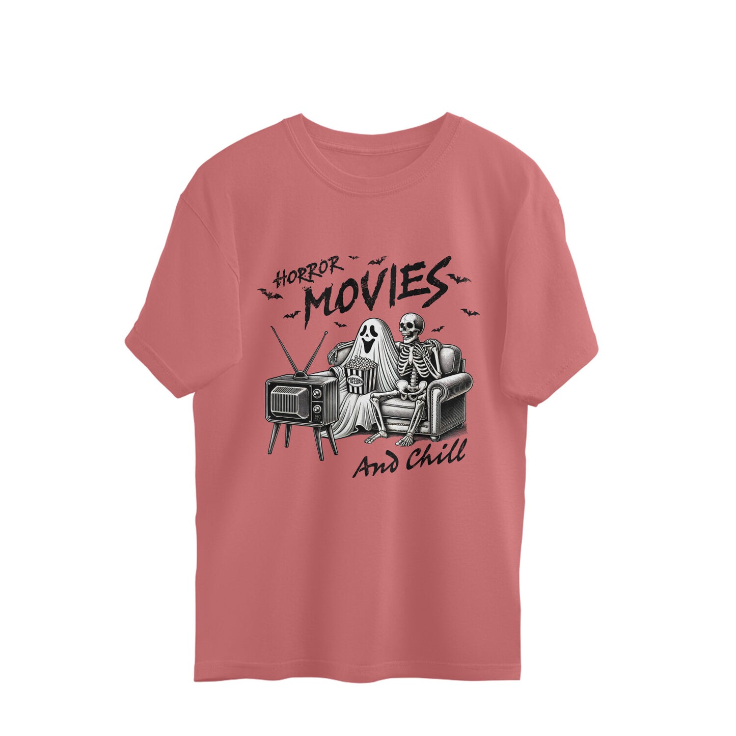 Horror Movies & Chill Oversized T-Shirt