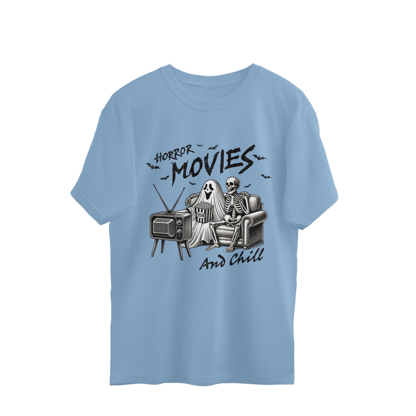 Horror Movies & Chill Oversized T-Shirt