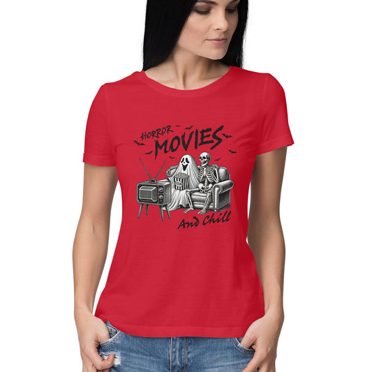 Horror Movies & Chill Women's T-Shirt