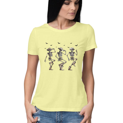 Cowboy Skeletons Dance Women's T-Shirt