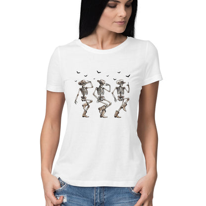 Cowboy Skeletons Dance Women's T-Shirt