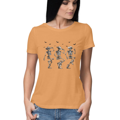 Cowboy Skeletons Dance Women's T-Shirt