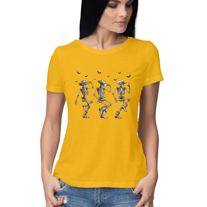 Cowboy Skeletons Dance Women's T-Shirt