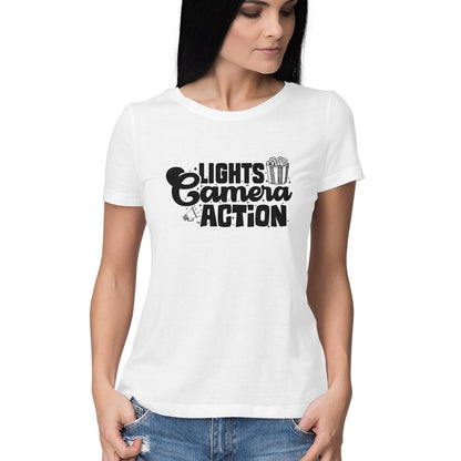 Lights Camera Action Women's T-Shirt