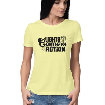 Lights Camera Action Women's T-Shirt