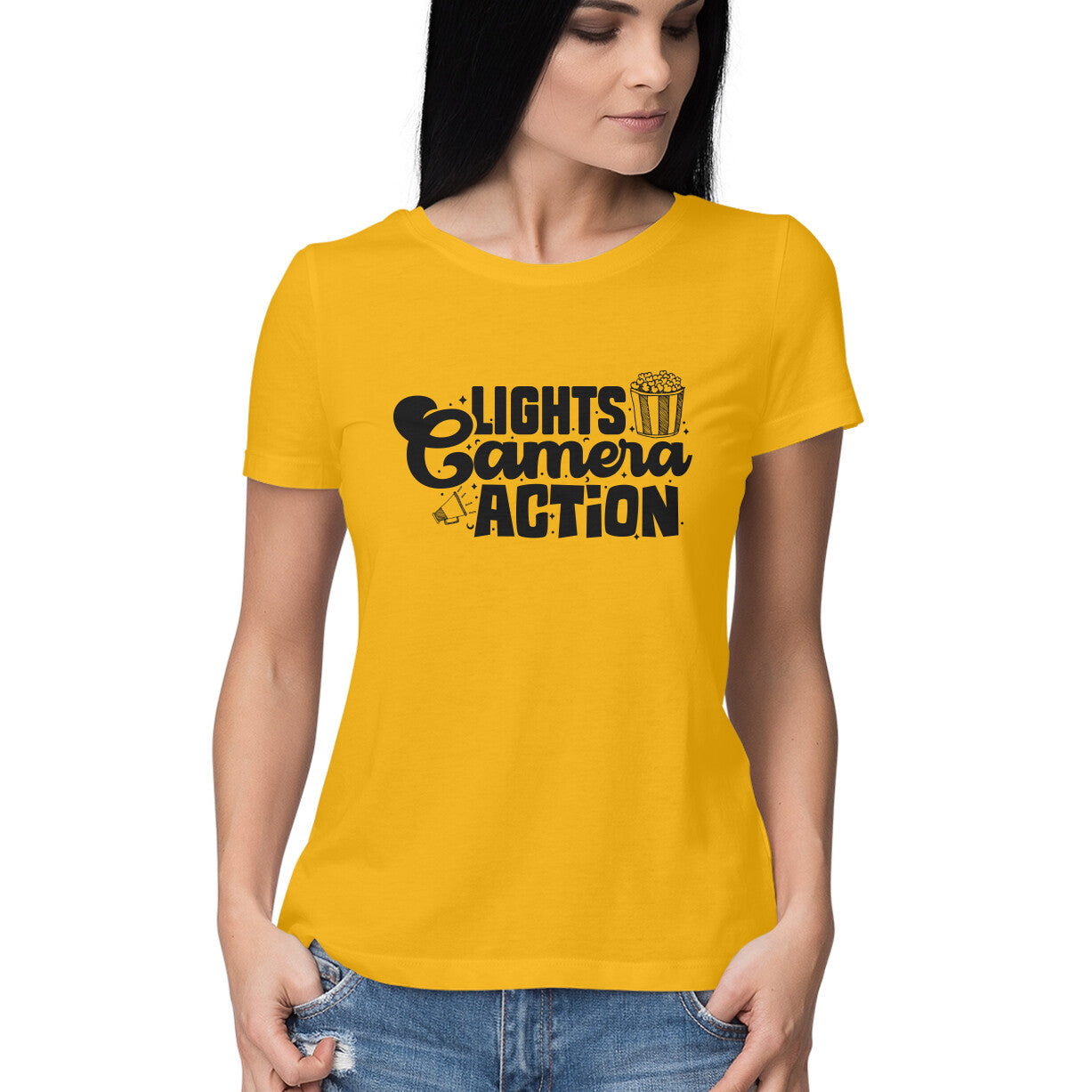 Lights Camera Action Women's T-Shirt