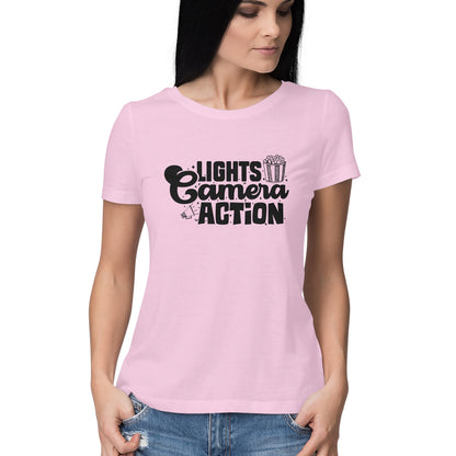 Lights Camera Action Women's T-Shirt