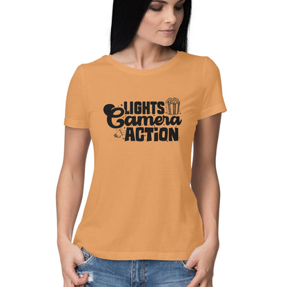 Lights Camera Action Women's T-Shirt