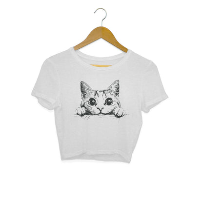 Cute Cat Crop Top