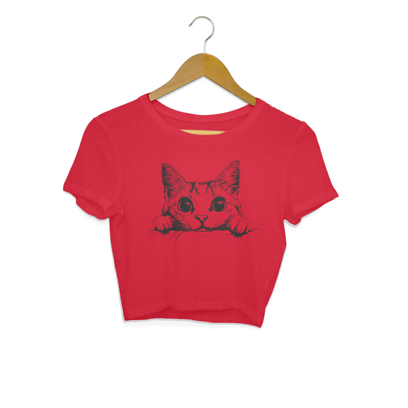 Cute Cat Crop Top