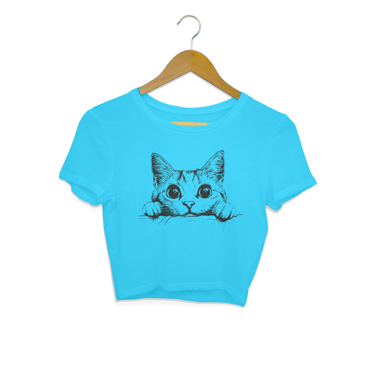 Cute Cat Crop Top