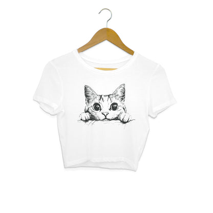 Cute Cat Crop Top