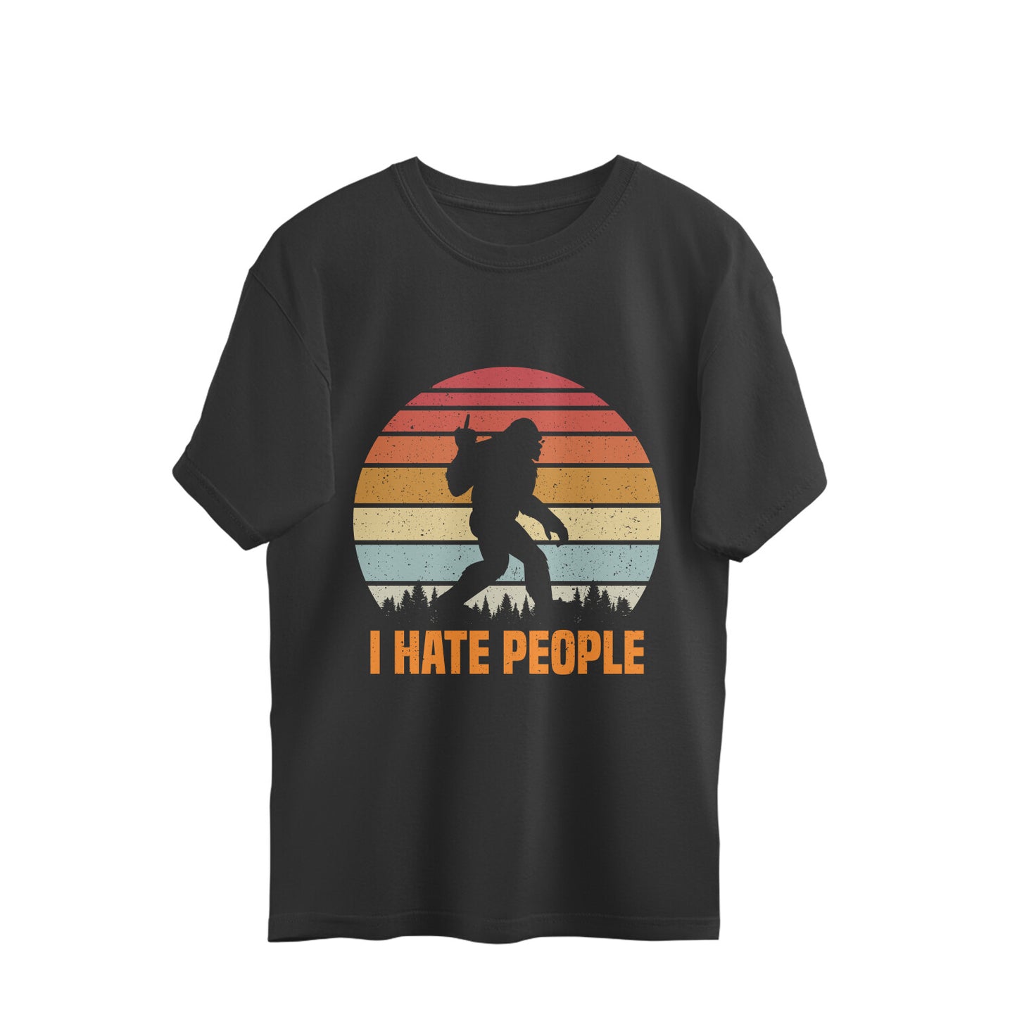 I Hate People Oversized T-Shirt