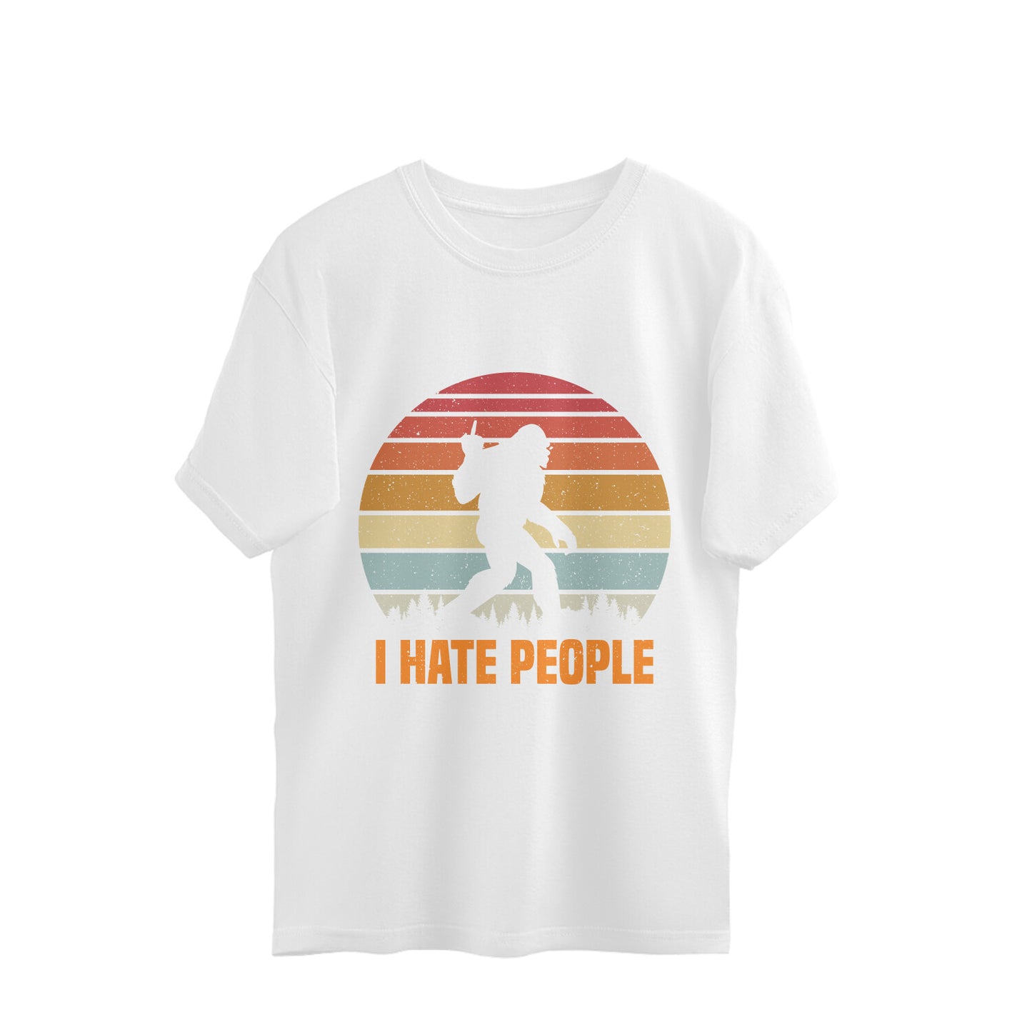 I Hate People Oversized T-Shirt