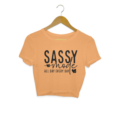 Sassy Mode Crop Top