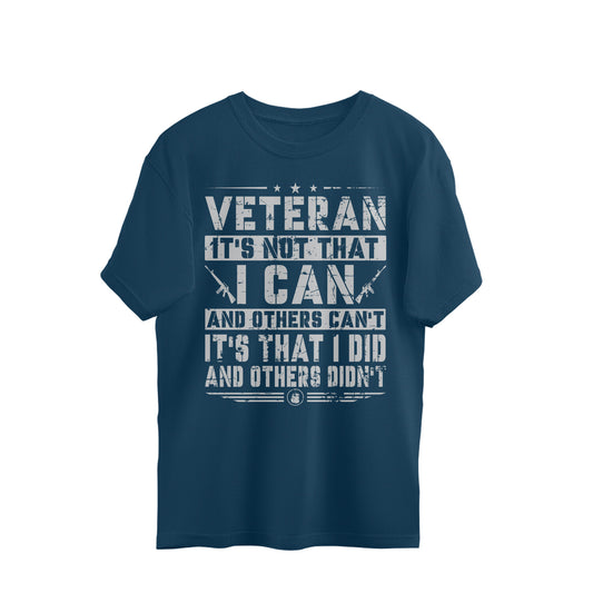 Army Veteran Oversized T-Shirt