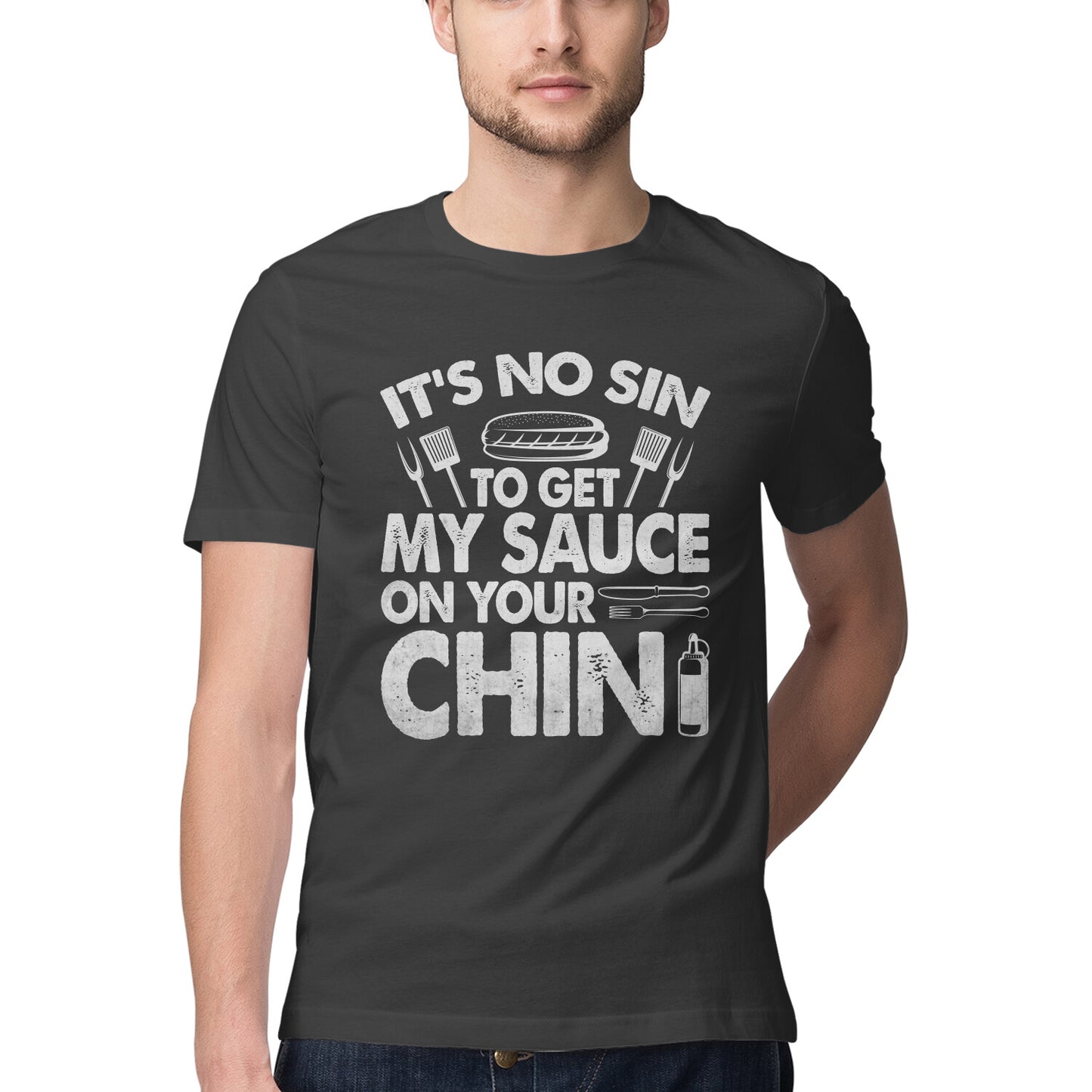 Sauce On Your Chin T-Shirt