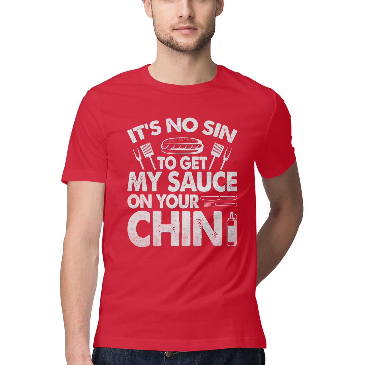 Sauce On Your Chin T-Shirt