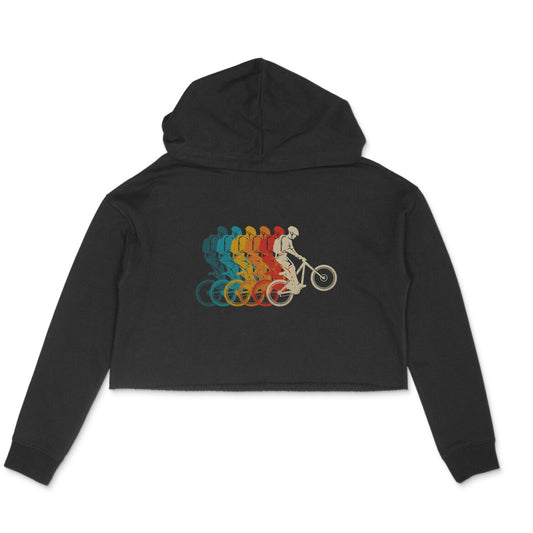 Mountain Bike Crop Hoodie