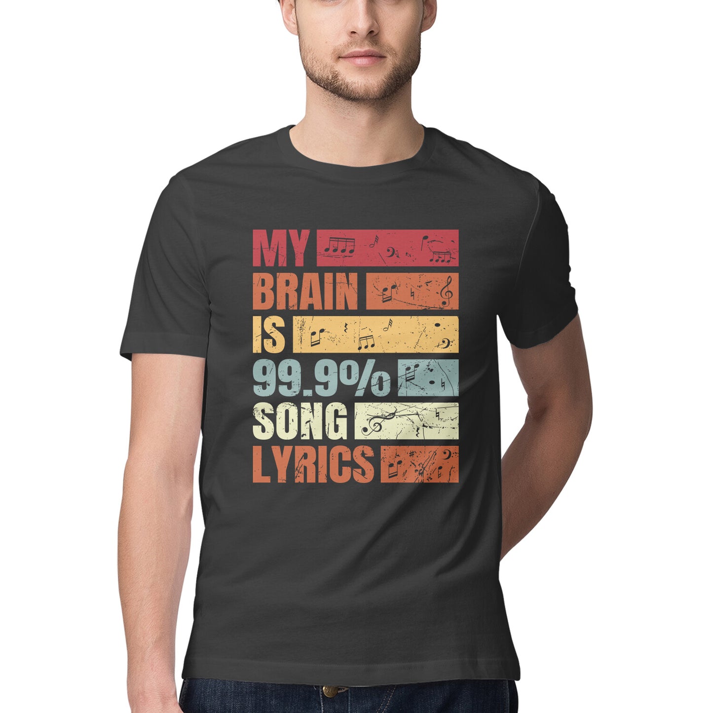 99.9% Song Lyrics Music Lovers T-Shirt